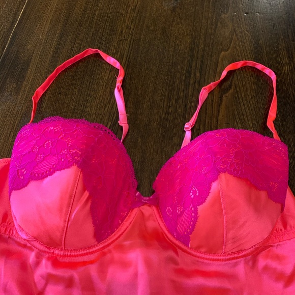 LA SENZA Push-up Satin Slip Dress - Picture 4 of 5